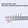 N52 Mini Neodymium Magnets Set  Strong Mini Magnets 2mm UltraPowerful Refrigerator  Craft Magnets 1 7