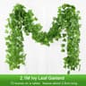 21M Artificial Ivy Garland Silk Hanging Vine Wall Decor Greenery 7