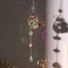 Crystal Sun Moon Wind Chime Suncatcher Prism Hanging Decor For Window And Garden 6