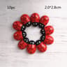 Mini Wooden Ladybug Fairy Garden Decor DIY Craft Accessory For Plants And Terrariums 9