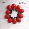 Mini Wooden Ladybug Fairy Garden Decor DIY Craft Accessory For Plants And Terrariums 10