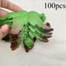 Realistic Artificial Rose Leaves 50100pcs DIY Bouquet Decoration Accessories 7