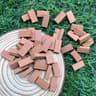 Mini Clay Brick Set For DIY Figurines  Architectural Displays 100PCS 7