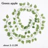 Artificial Rattan Hanging Plant Basket Ivy Vine Greenery Wall And Garden Decor 9
