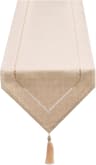Modern Linen Table Runner For Dining Table Elegant Solid Color Table Decor 9