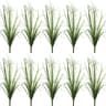 Realistic Artificial Grass Bush Decor Mini Faux Greenery For Home And DIY Landscaping 6