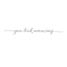 You Look Amazing Mirror Vinyl Decal For Bathroom  Bedroom Inspiration 8