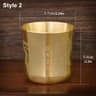 Feng Shui Wealth Brass Tea Cup Baifu Decorative Fortune Mug 7