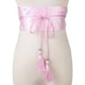 SakuraTie Japanese Floral Corset Obi Belt Satin Waist Cummerbund 9