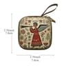 Portable Virgin Mary Rosary Storage Pouch Zippered Mini Prayer Jewelry Case 12