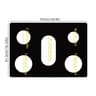 Reusable Gas Stove Protector Pads NonStick Heat Resistant Burner Liners Set 8
