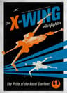 Galactic Retro Propaganda Canvas Poster Space Movie Wall Art 14