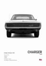 Dodge Challenger SRT Hellcat Redeye Canvas Wall Art Modern Muscle Car Poster 12