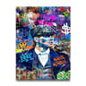 Retro 80s Gangster Graffiti Canvas Wall Art Print For Urban Street Style Decor 11