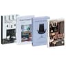 Modern Aesthetic Faux Book Set For Coffee Table  Bookshelf Decor 4pcs 9