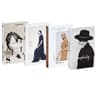 Modern Aesthetic Faux Book Set For Coffee Table  Bookshelf Decor 4pcs 7
