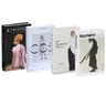 Modern Aesthetic Faux Book Set For Coffee Table  Bookshelf Decor 4pcs 22
