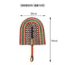 Nordic Handwoven Seaweed Wall Fan  Boho Natural Hanging Decor Accent 12