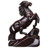Rosewood Feng Shui Zodiac Horse Statue  HandCarved Wealth  Success Desk Decor 11