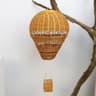 SkyDream Rattan Hot Air Balloon Wall Hanging Nursery Decor 6