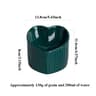 Elevated Slanted Ceramic Cat Bowl With Stand  AntiTip Neck Protection Feeding Dish For Cats  Small  9