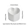 Elevated Slanted Ceramic Cat Bowl With Stand  AntiTip Neck Protection Feeding Dish For Cats  Small  8