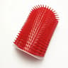 Wall Mounted Cat Corner Scratcher With Catnip  Self Grooming Brush  Interactive Cat Scratch  Massag 8