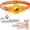 Reflective AirTag Cat Collar With Breakaway Safety Buckle  Bell 10