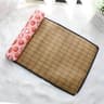Natural Rattan SelfCooling Pet Mat For Cats  Dogs Summer Sleeping Bed 7