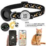 Glow AirTag Cat Collar With GPS Tracker Holder QR ID Tag  Safety Bell 6
