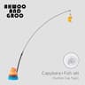 Capybara Bird Bell Cat Teaser Wand Toy For Interactive Hunting  Exercise 11