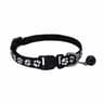 PawPrint Bell Pet Collar  Adjustable Safety Collar For Cats Kittens Puppies  Small Dogs 11