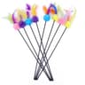 FeatherFrenzy 5Piece Interactive Cat Wand Toy Set With Bells  Feather Teasers 6