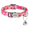 Personalized Adjustable Cat Collar With Engraved ID Nameplate  Safety Bell 23
