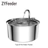 HydraFlow 32L Cordless Stainless Steel Pet Water Fountain With Motion Sensor 6