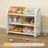 OrganiCube Large Capacity Toy Storage Cabinet With MultiCompartment Organizer 8