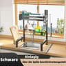 Large Capacity Over Sink Dish Drying Rack Kitchen Organizer Shelf 7