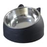 Elevated Stainless Steel Cat Bowl With 15 Tilt And NonSlip Base For Cats  Small Pets 6