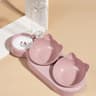 3in1 Elevated Cat Feeding Station With Gravity Water Dispenser And Tilted Dual Bowls 10