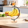 Moon Shape Banana Holder Stand For Fresh Fruit Storage And Kitchen Counter Organization 7