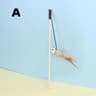 WhiskerChase Wooden Cat Wand Toy With Feather Bell  Mouse Teaser 6