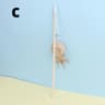 WhiskerChase Wooden Cat Wand Toy With Feather Bell  Mouse Teaser 8