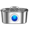 PureStream 32L Stainless Steel Pet Water Fountain For Cats  Dogs With Quiet USB Filter Pump 6