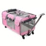 WanderRoll XL Pet Trolley Carrier  Foldable Travel Bag With Detachable Wheeled Cart 10