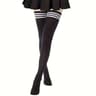 Womens Striped Thigh High Socks For Cozy Autumn And Winter Style 6