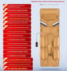 Full Body Massage Mat With Heat Airbags And Lumbar Traction 10