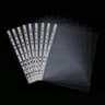 100 Pack A4 Clear 11 Hole Sheet Protectors Thick Plastic Document Sleeves 8