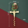 Christmas Bear  Puppy Wine Bottle Opener Decorative Holiday Corkscrew Gift 10