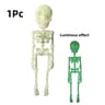Poseable Glow In The Dark Magnetic Skull Fridge Magnet Funny Halloween Kitchen Decor 6