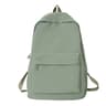 Lightweight Solid Color School Backpack Casual Travel Bookbag For Students And Daily Use 9